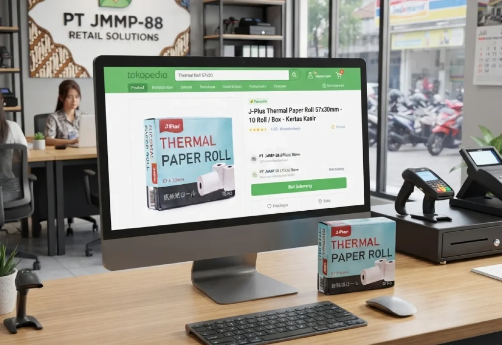 Jual Kertas Thermal Berbagai Ukuran Area Jakarta Kualitas Premium