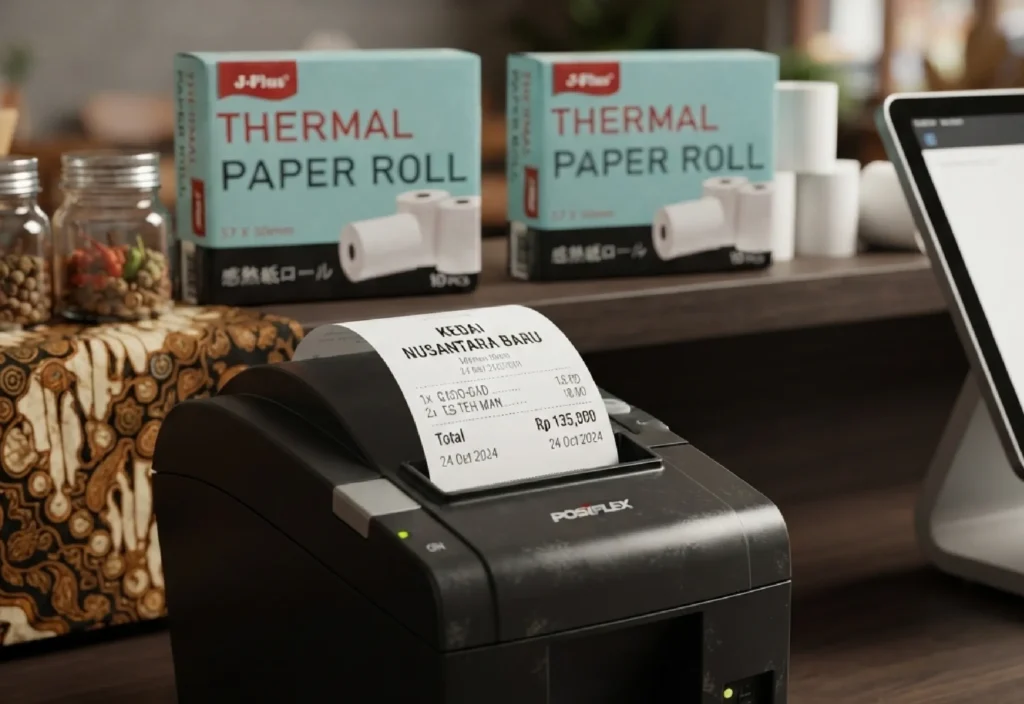 Supplier Thermal Roll di Bogor untuk Semua Jenis Printer Kasir